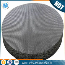 0.5 10 15 20 micron stainless steel sintered filter disc for oil water filter